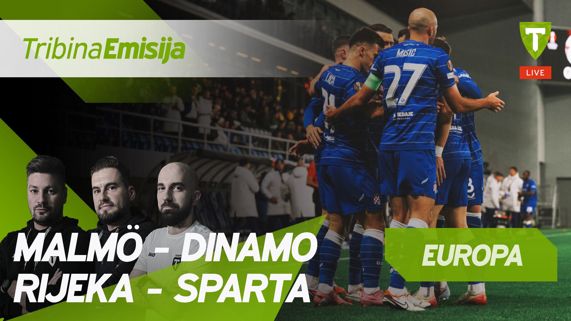 Dinamo i Rijeka u borbi za europsko proljeće – analiza utakmica protiv Malmöa i Sparte